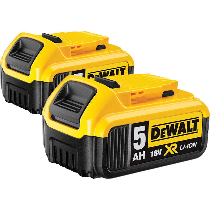 DeWALT DCB184 Duo-Pack 18V Li-ion XR Battery – 5.0Ah (2-pack)