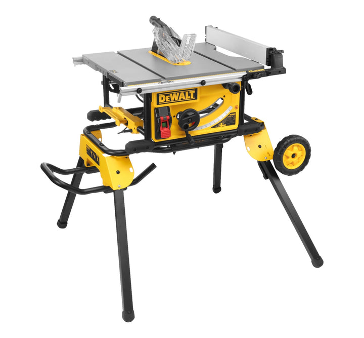 DeWALT DWE7492SET Table Saw with Rolling Stand (DWE74911) – 2000W – 10" x 1-3/16"