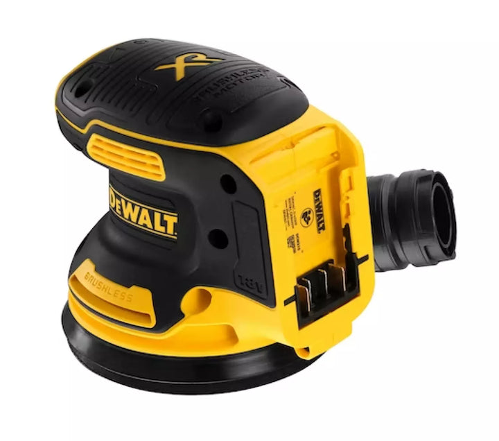 DeWALT DCW210NT-XJ 54V Li-ion XR FlexVolt Cordless Random Orbit Sander Body – 5" – Brushless