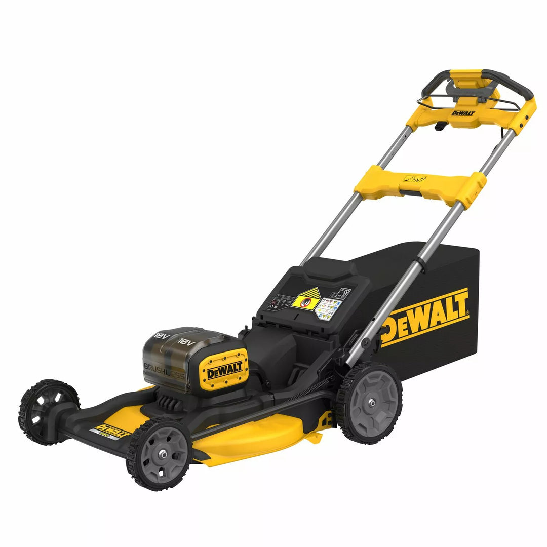 DeWALT DCMWSP156W2 18V XR Li-ion Cordless Self-Propelled Lawn Mower Set (2x 8.0Ah) – Brushless – 21"