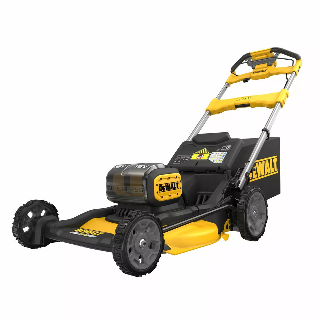 DeWALT DCMWSP156W2 18V XR Li-ion Cordless Self-Propelled Lawn Mower Set (2x 8.0Ah) – Brushless – 21"