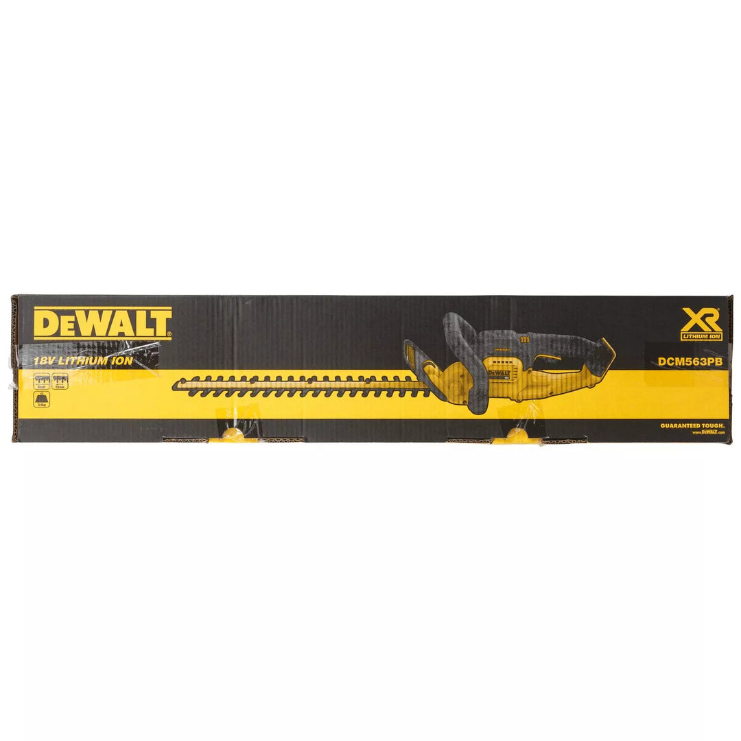 DeWALT DCM563PB 18V Li-Ion Cordless Hedge Trimmer (Bare Tool) - 550mm
