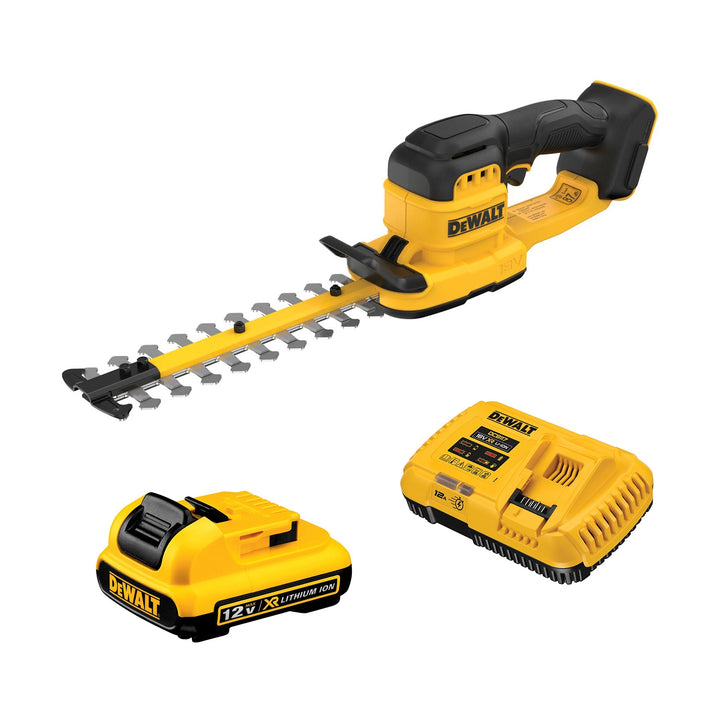 DeWALT DCMHT520D1 18V XR Compact Cordless Hedge Trimmer Set (1x 2.0Ah) – 8"