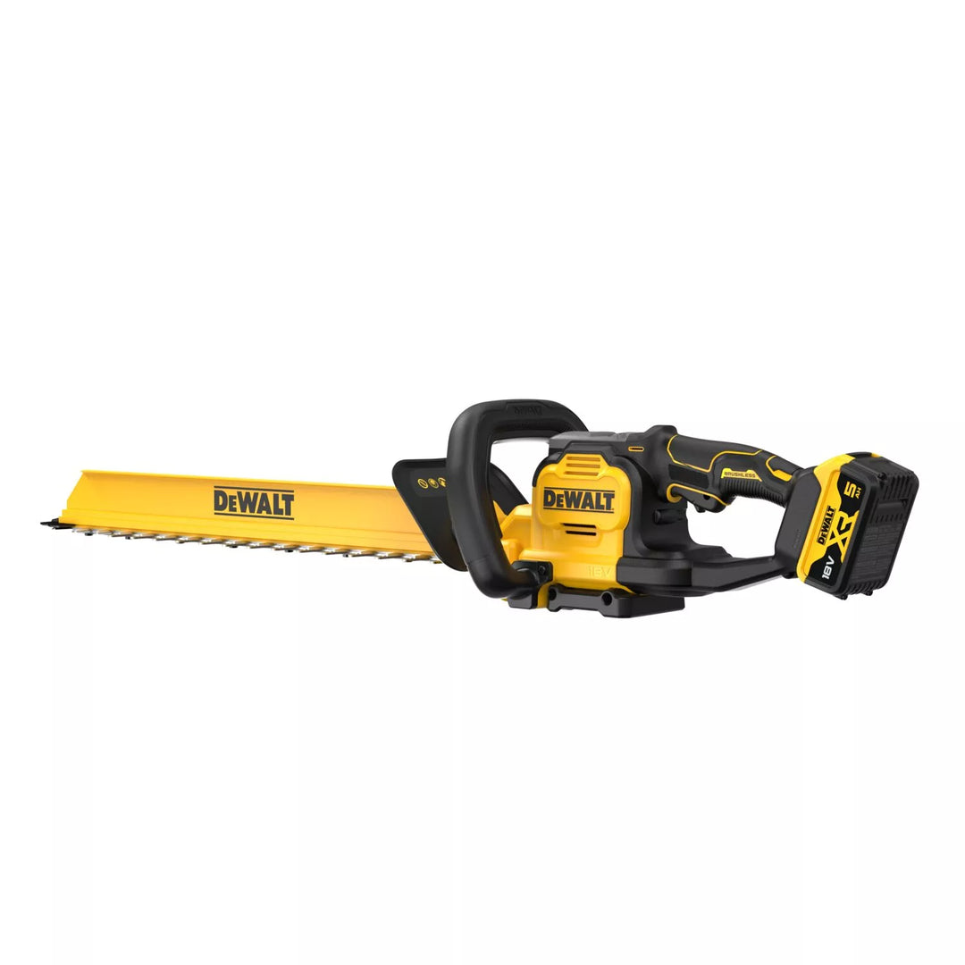 DeWALT DCMHT567P1 18V Li-ion XR Cordless Hedge Trimmer Set (1x 5.0Ah) – 24"