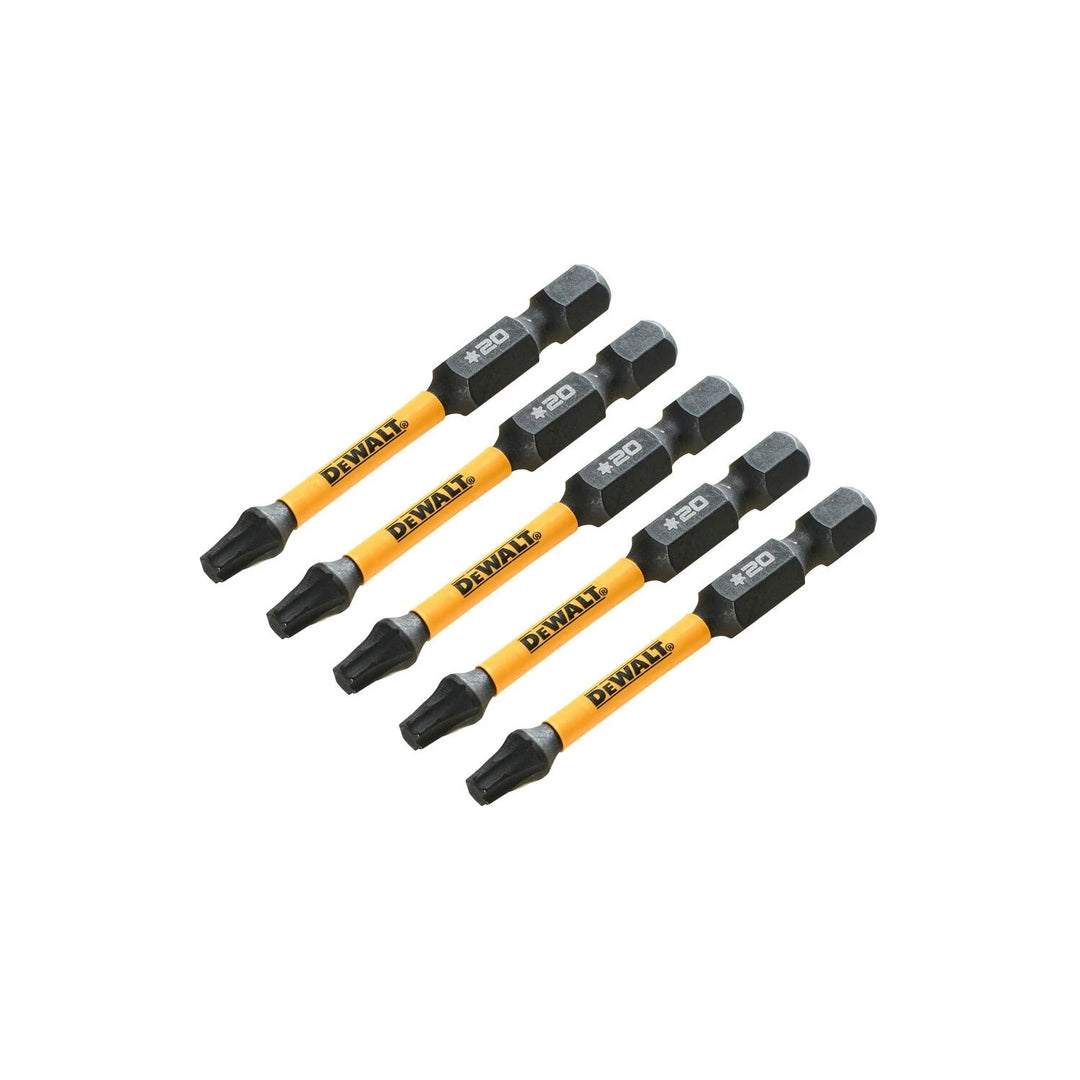 DeWALT DT7395T-QZ Impact Screwdriver Bit — Torx — T20 x 50mm (5pc)