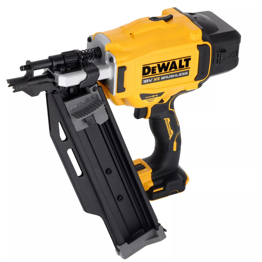 DeWALT DCN910N-XJ 18V XR Cordless Duplex Framing Nailer — 57/70mm (8D), 76/89mm (16D), 2.8x60mm