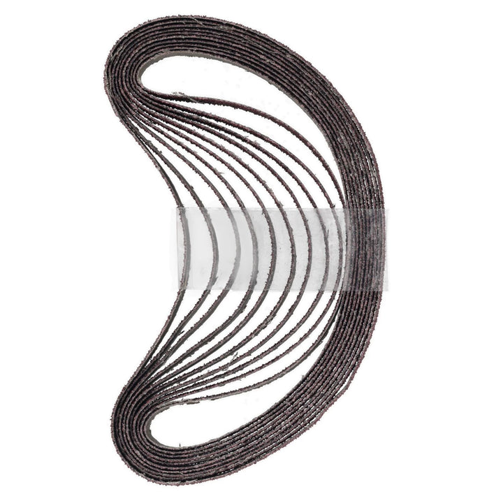 DeWALT DT3607 Sanding Belt Set — K40/80/120 — 13x455mm — 10pc